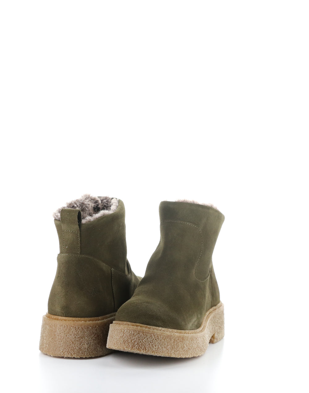 SCOUT OLIVE/CASTANHO Round Toe Boots