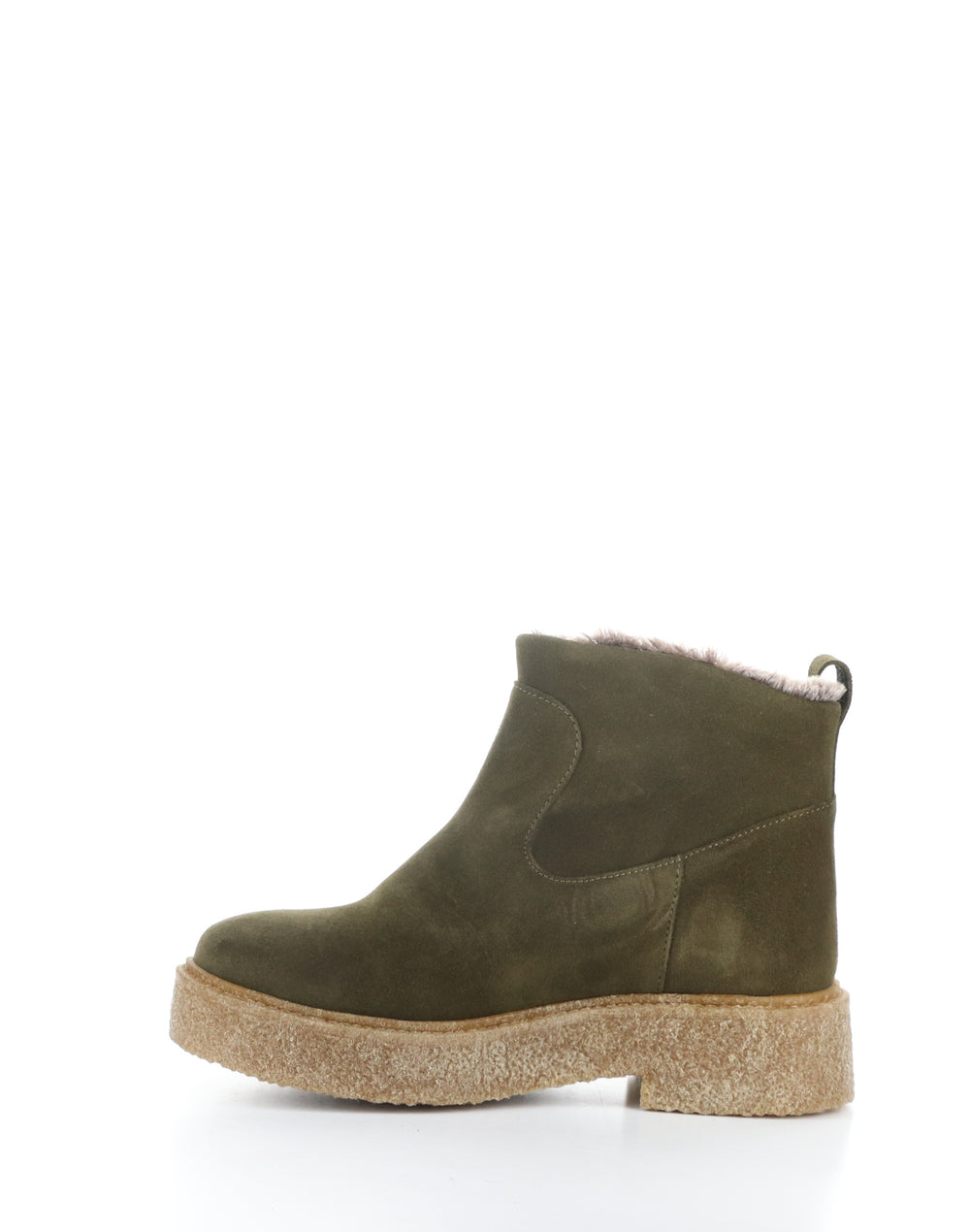 SCOUT OLIVE/CASTANHO Round Toe Boots