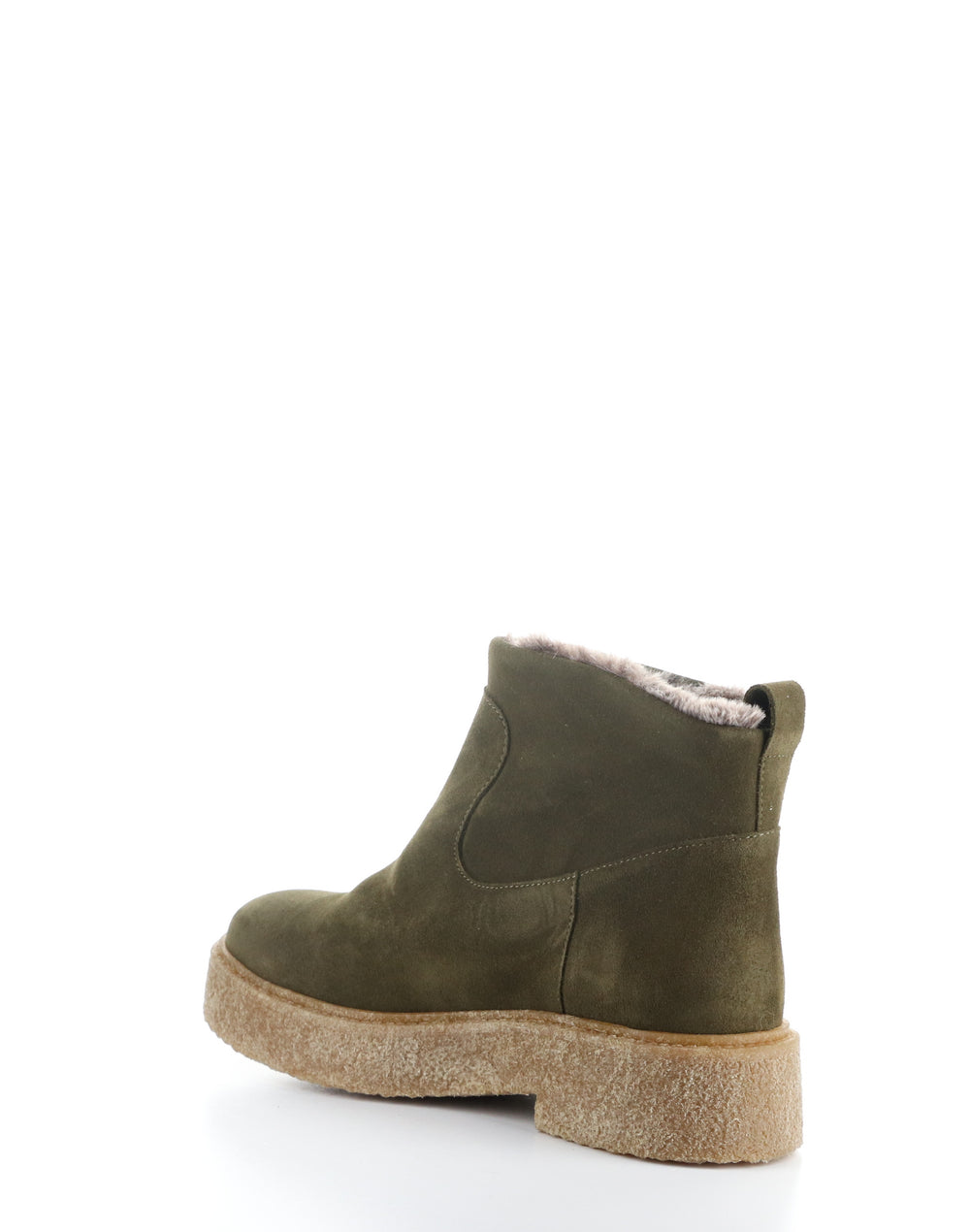 SCOUT OLIVE/CASTANHO Round Toe Boots