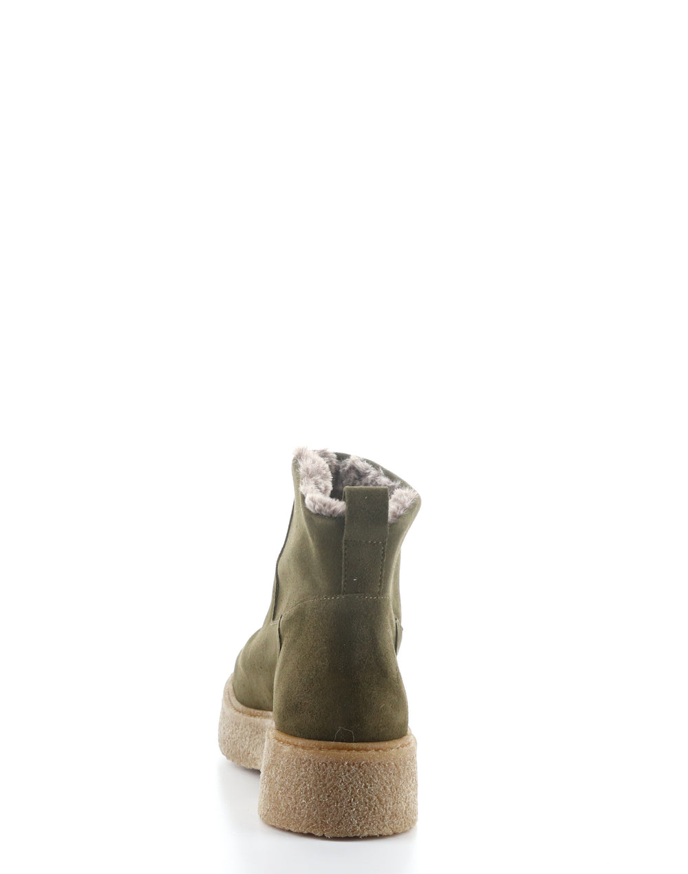 SCOUT OLIVE/CASTANHO Round Toe Boots