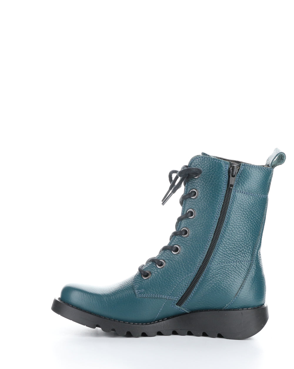 SILF015FLY 007 TEAL Round Toe Boots