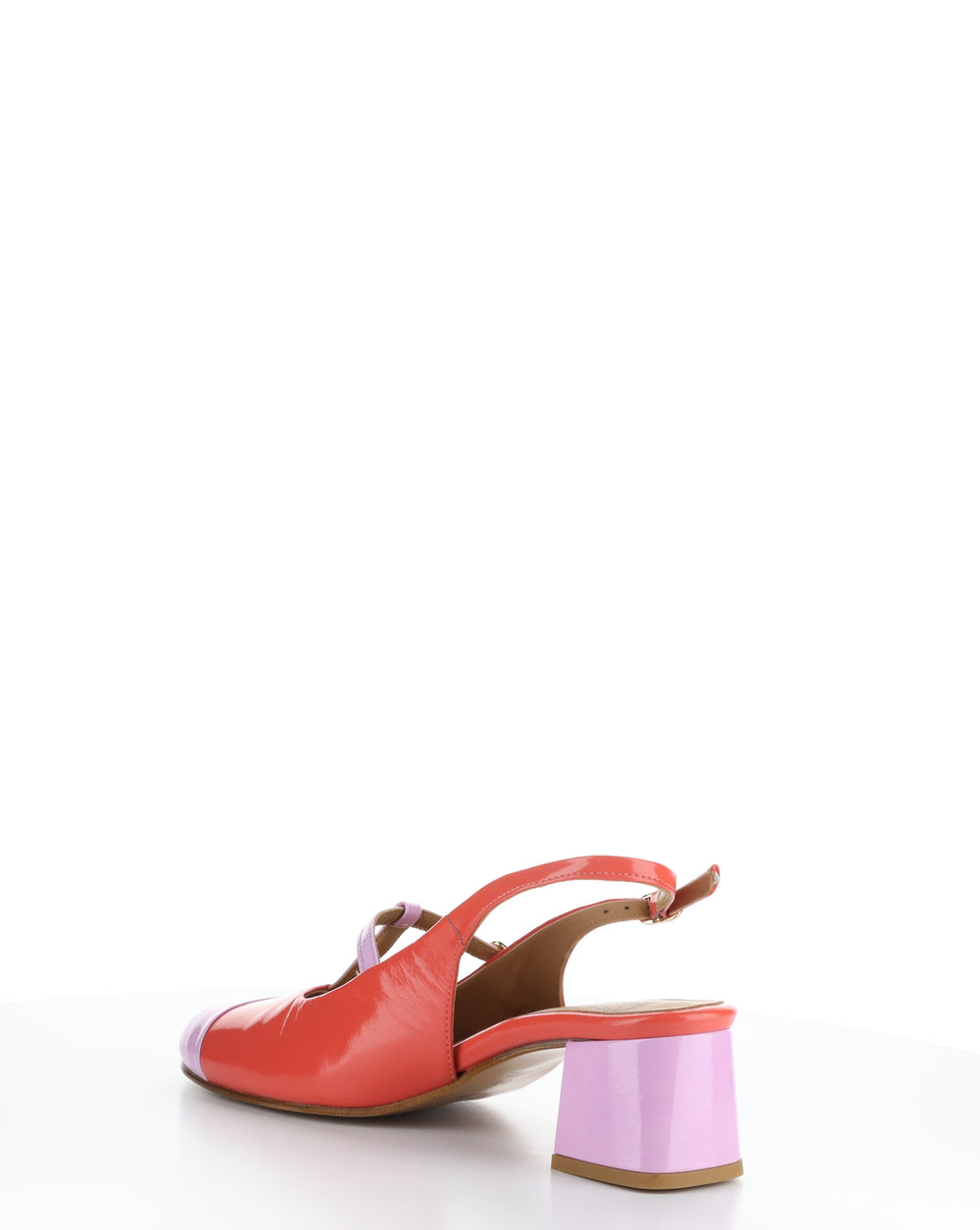 SOLN083FLY 001 PINK/SCARLET Round Toe Shoes