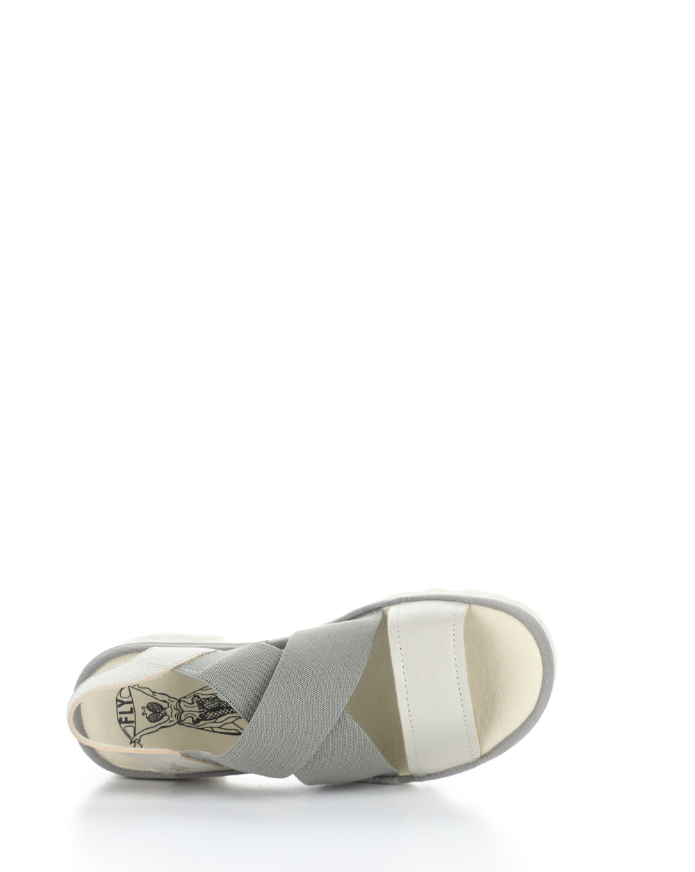 TAJI502FLY 004 SILVER Round Toe Sandals