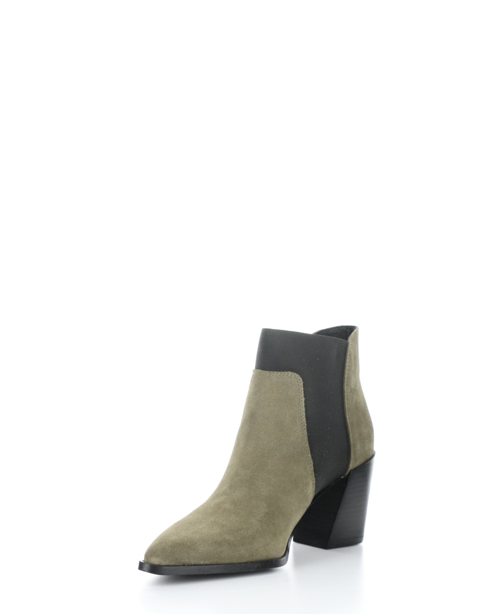 TALLIS OLIVE Pointed Toe Boots