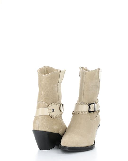 Tartan Beige Suede