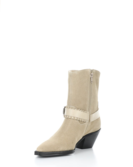 Tartan Beige Suede