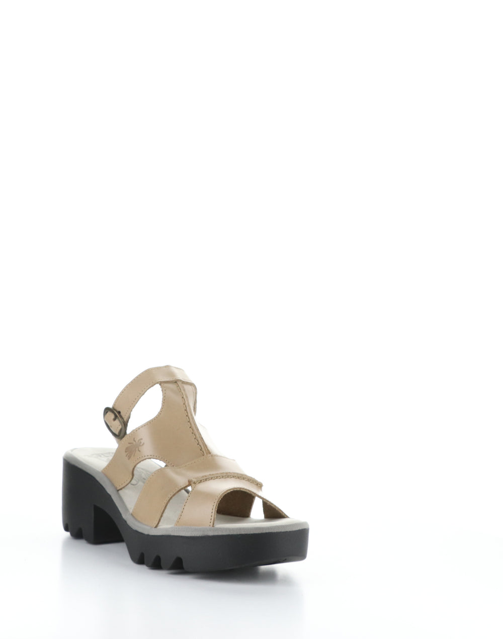 TAWI496FLY 002 TAUPE Velcro Sandals