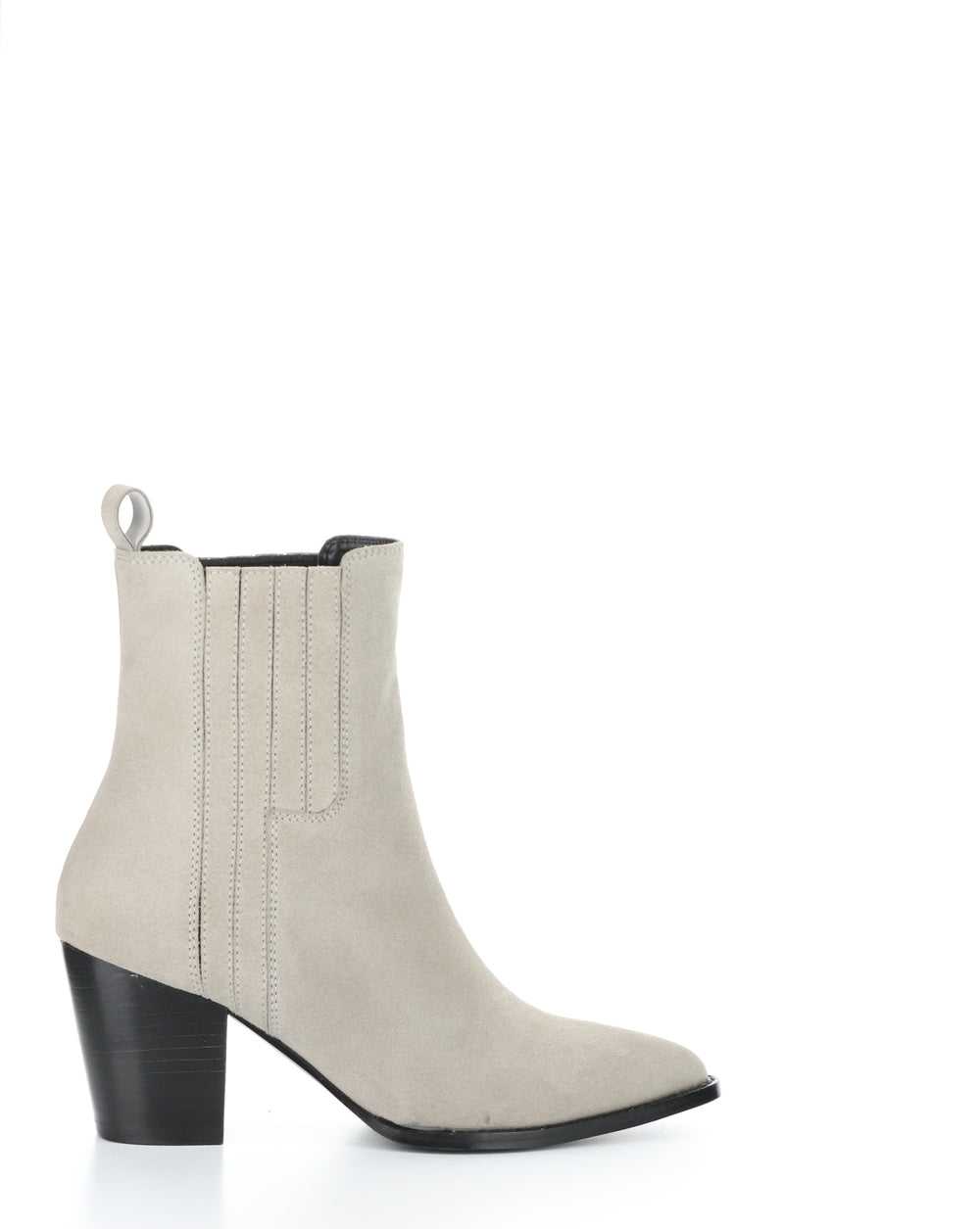 TRULY DK GREY Pointed Toe Boots