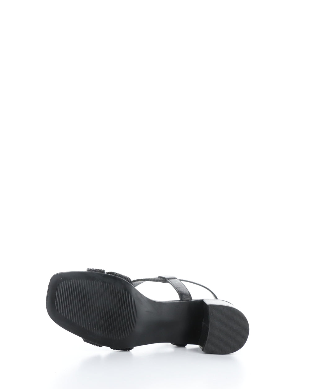 UPBEAT BLACK Buckle Sandals