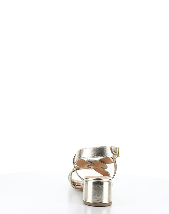 Upbeat Gold Leather/Rope