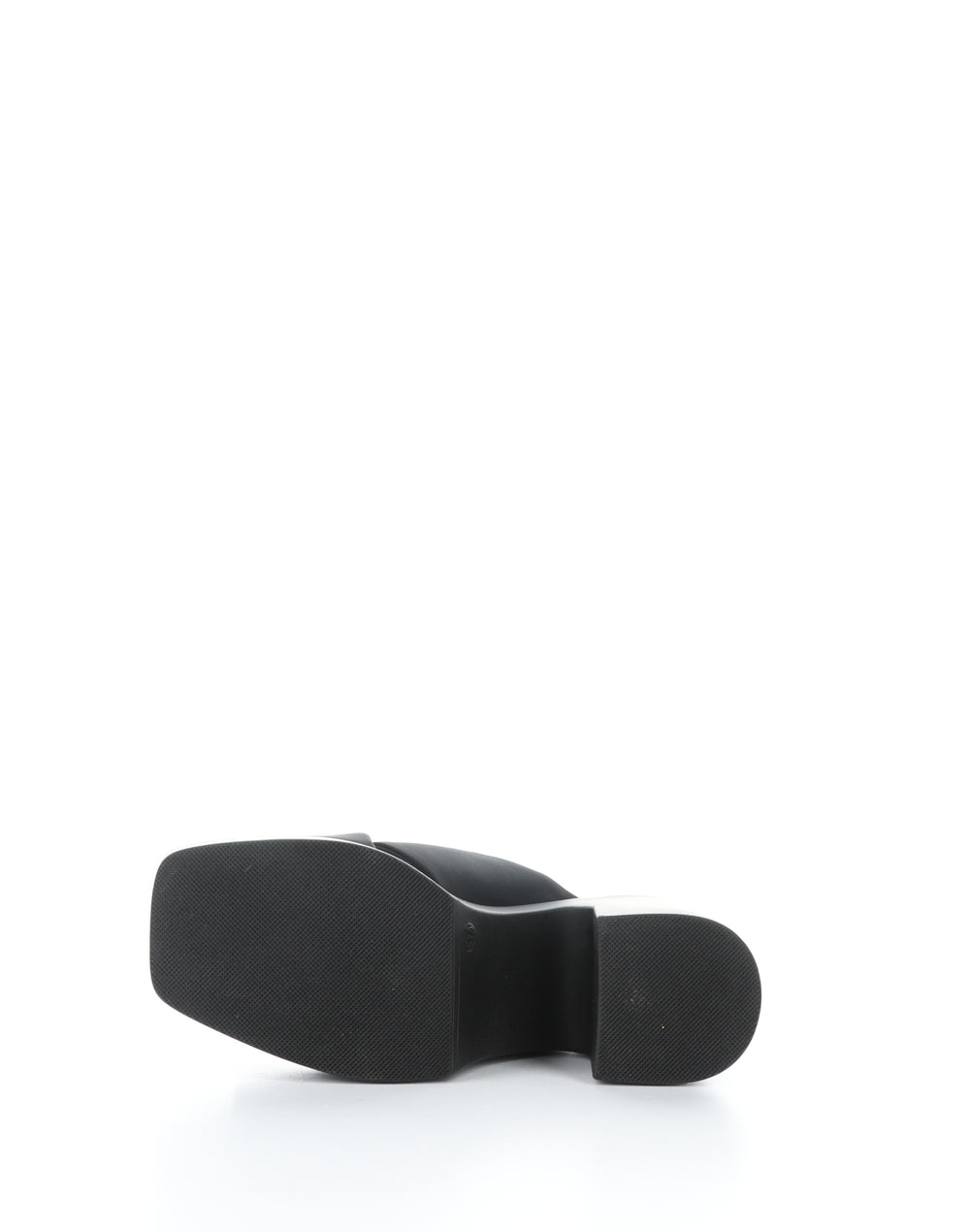 VERA BLACK Square Toe Sandals