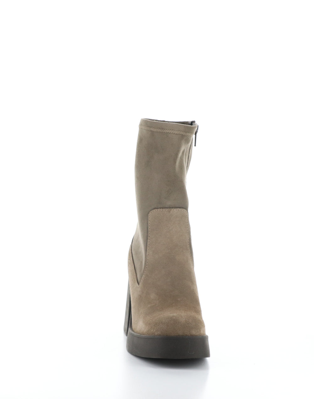 VIVICA TAUPE Round Toe Boots