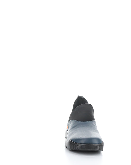 WITI724SOF 002 DENIM/BLACK SMOOTH LEATHER