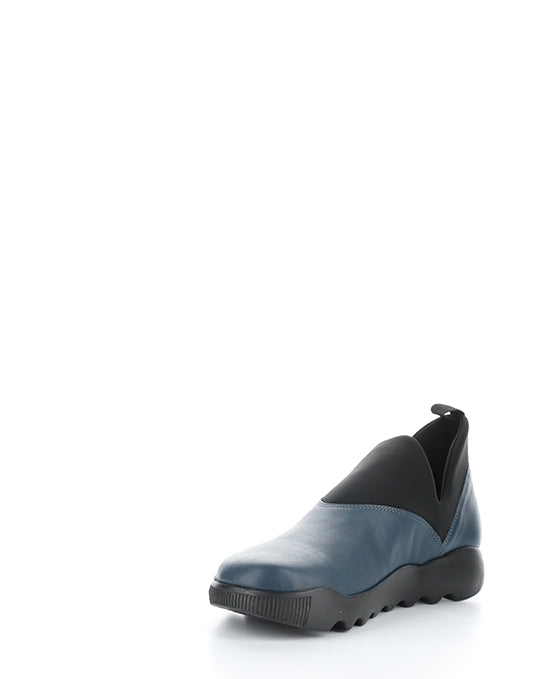 WITI724SOF 002 DENIM/BLACK SMOOTH LEATHER