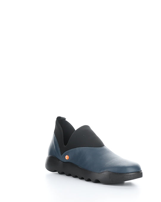 WITI724SOF 002 DENIM/BLACK SMOOTH LEATHER