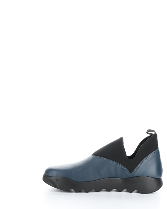 WITI724SOF 002 DENIM/BLACK SMOOTH LEATHER