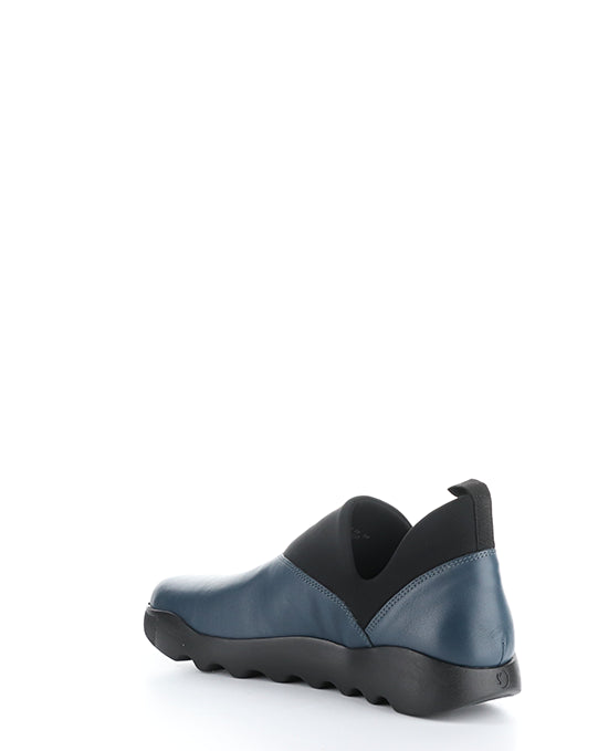 WITI724SOF 002 DENIM/BLACK SMOOTH LEATHER
