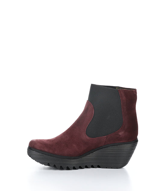 Yade398Fly 008 Wine Oil Suede