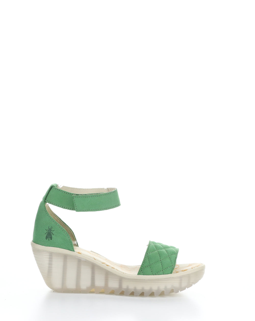 YARU471FLY Green Velcro Sandals