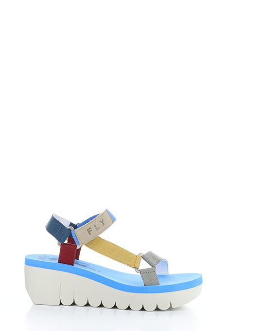 Yefa726Fly 004 Multi/Azure Grograin/Cupido