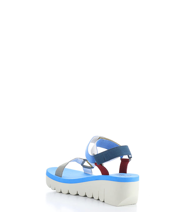 Yefa726Fly 004 Multi/Azure Grograin/Cupido