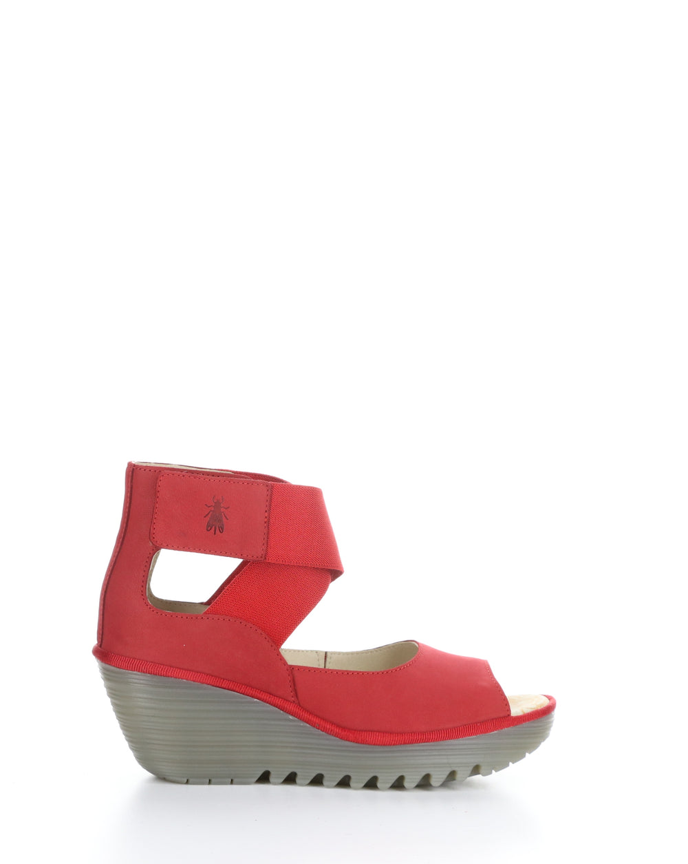 YEFI473FLY Red Velcro Sandals