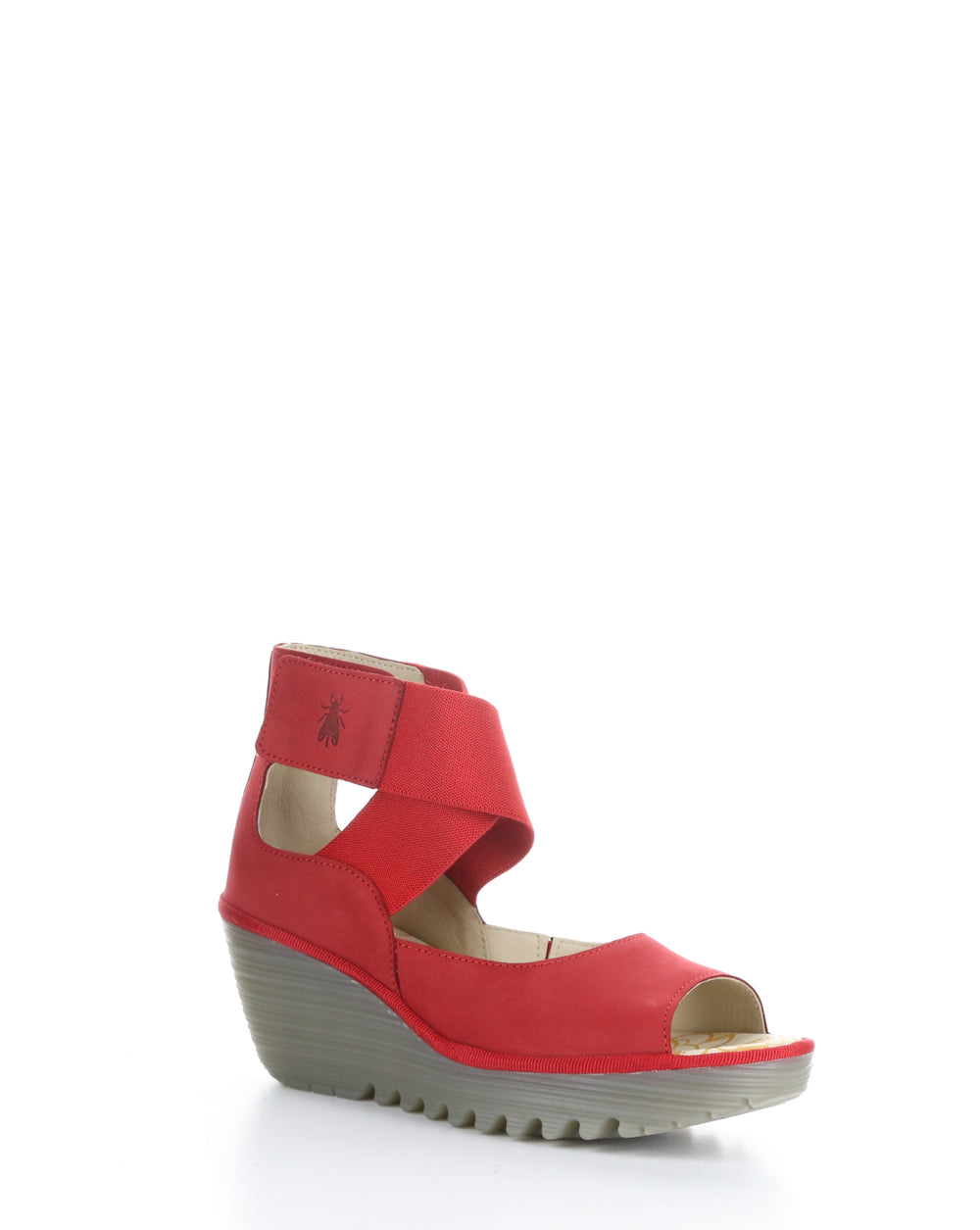 YEFI473FLY Red Velcro Sandals