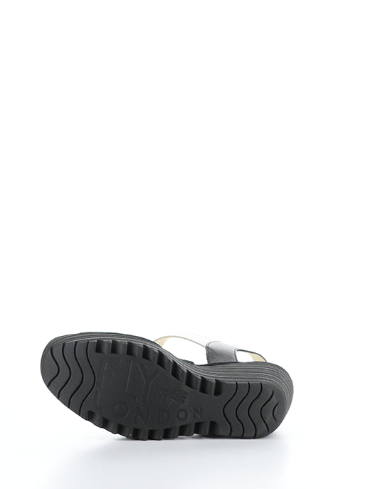 Yoxa576Fly 002 White/Black Mousse