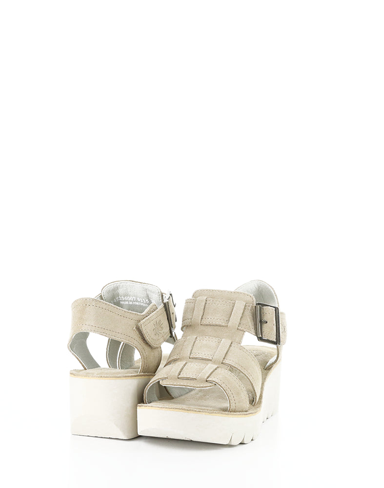 Yudd236Fly 007 Taupe Suede