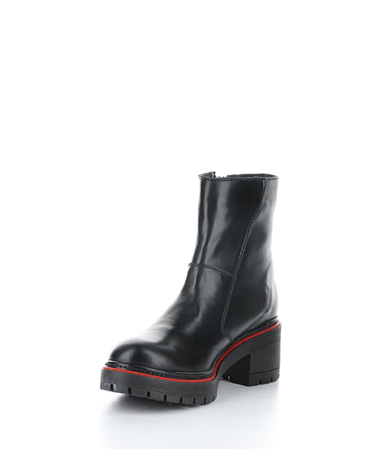 Zap Black Feel Leather