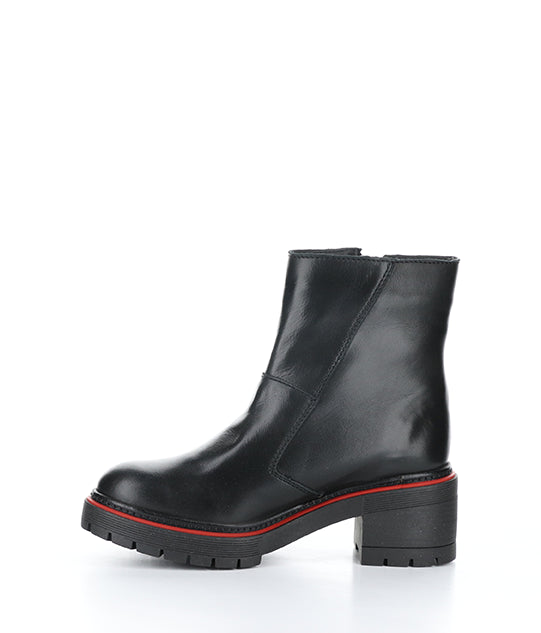 Zap Black Feel Leather