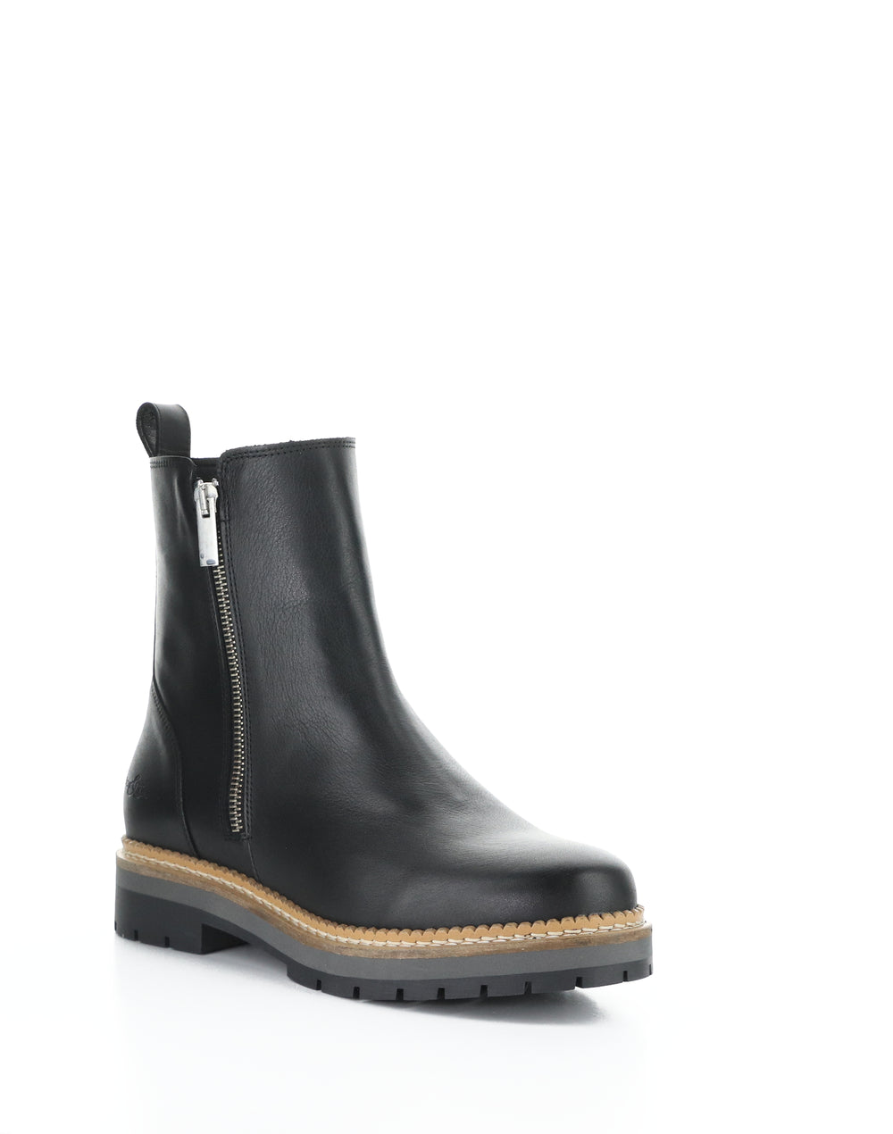 Among Black Feel Leather