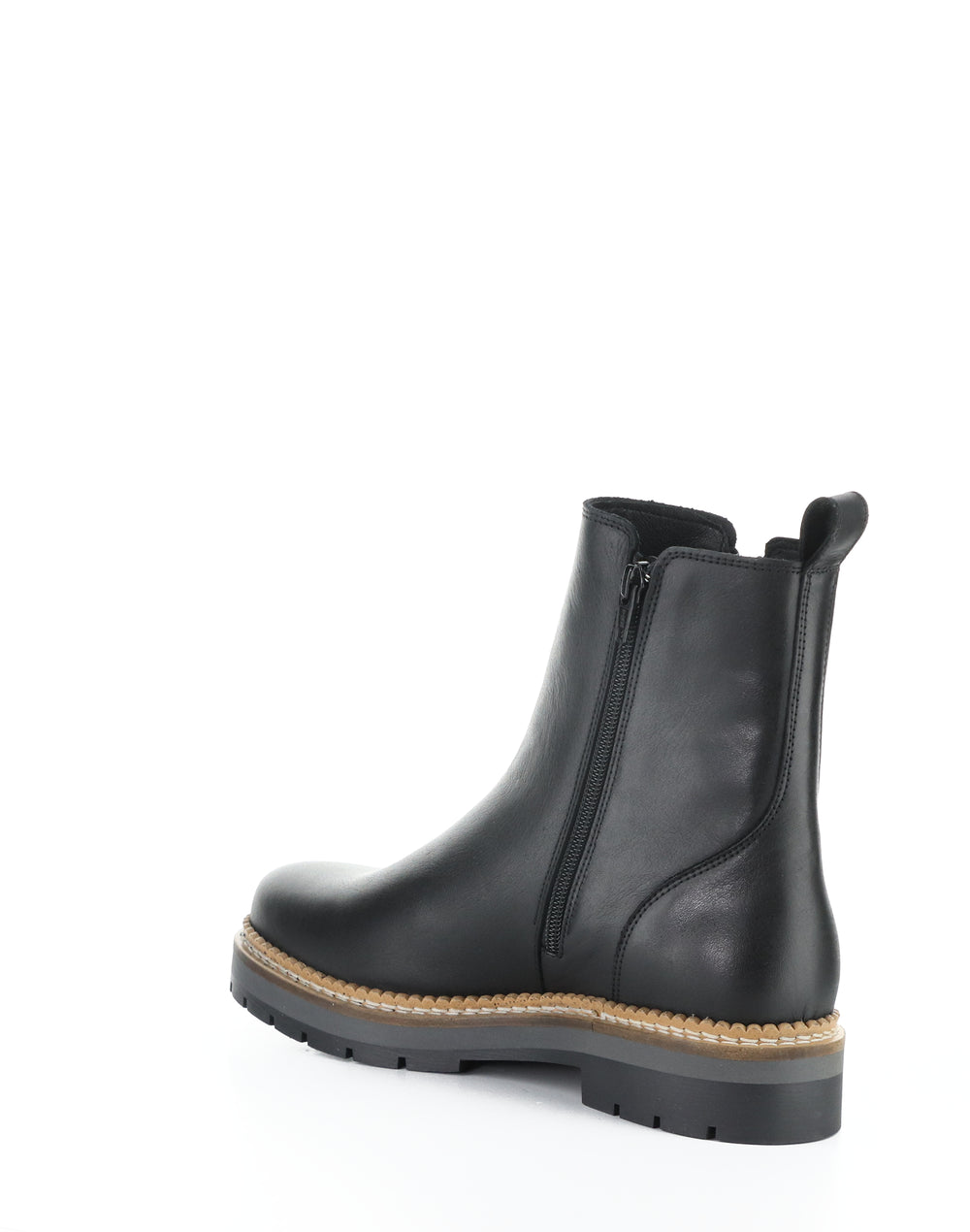Among Black Feel Leather
