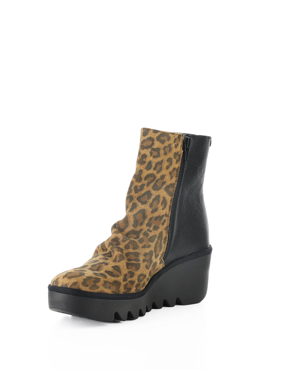 BAAN538FLY 019 CAMEL SUEDE LEOPARD/MOUSSE