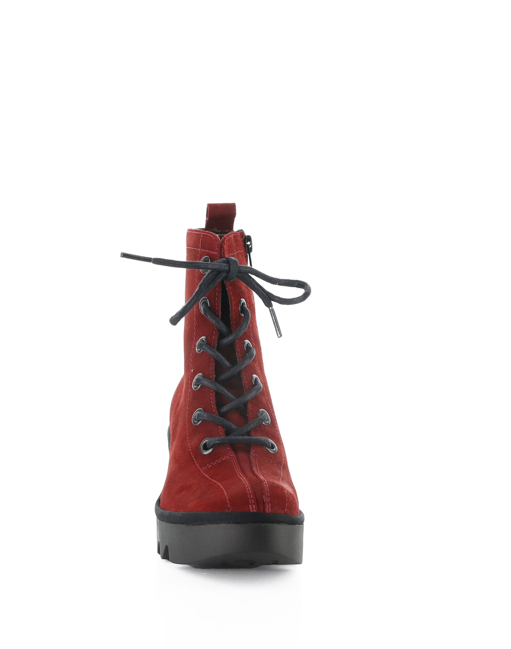 BINK637FLY 004 RED OIL SUEDE