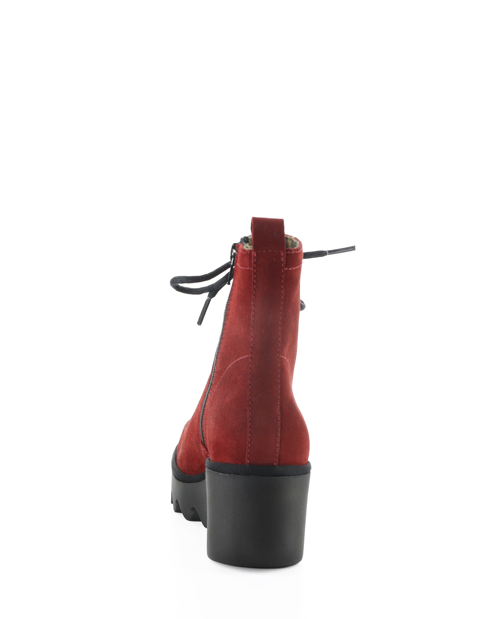 BINK637FLY 004 RED OIL SUEDE