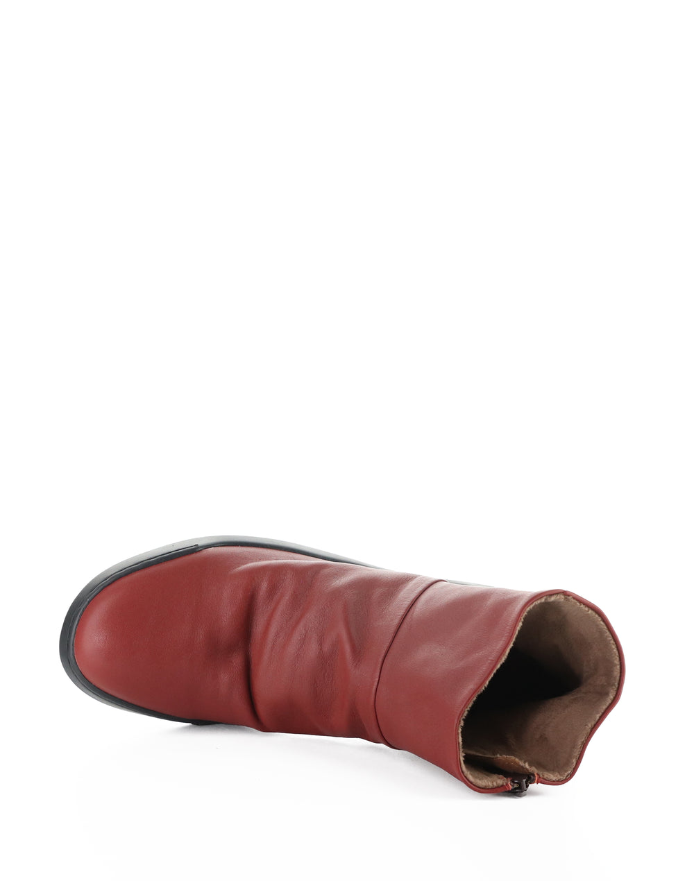 BLER550SOF 002 RED SMOOTH LEATHER