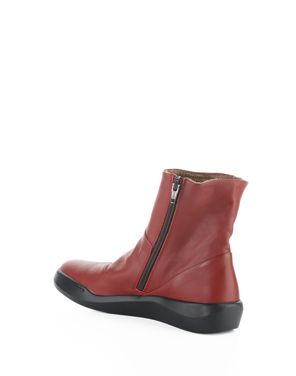 BLER550SOF 002 RED SMOOTH LEATHER
