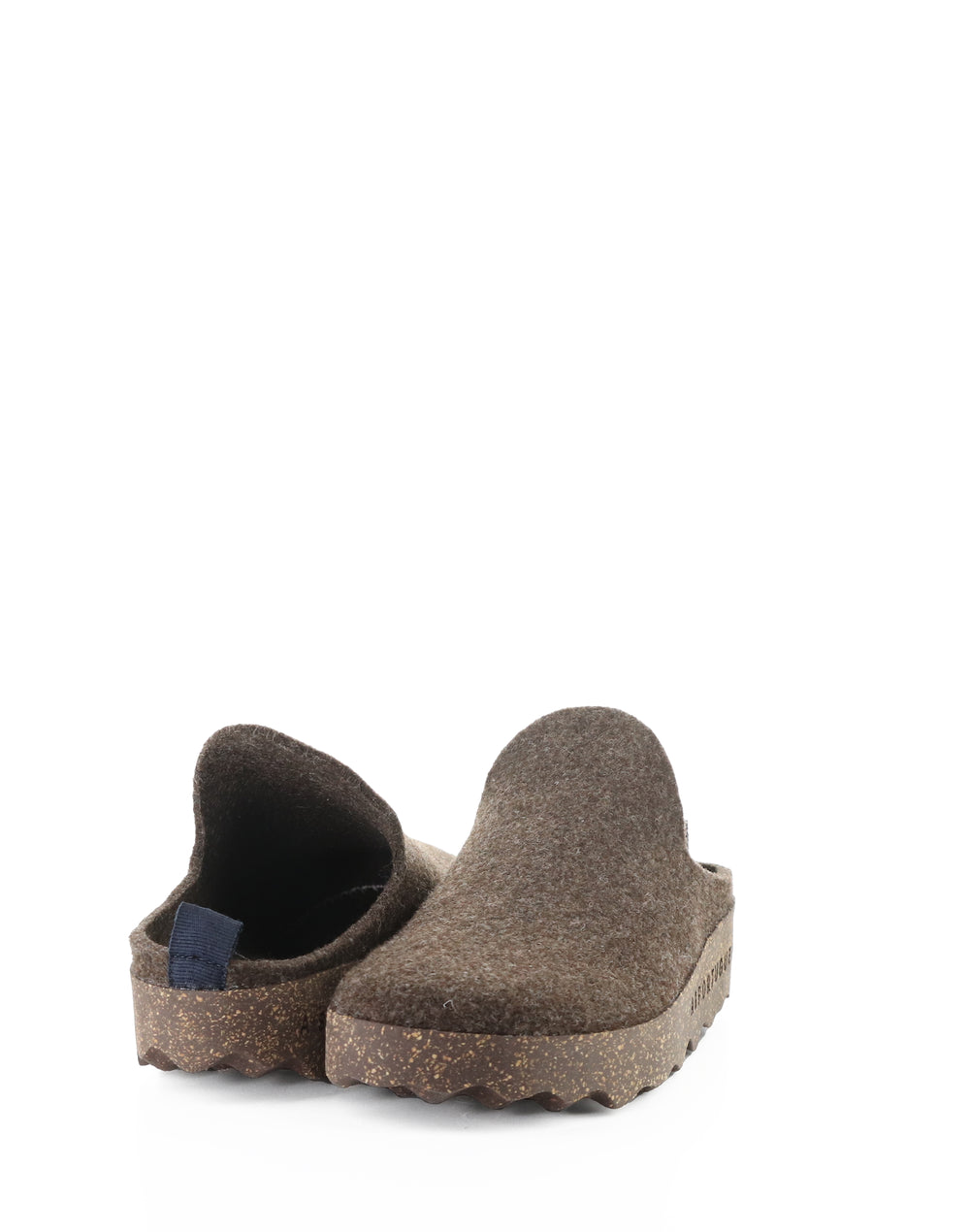 COME023ASP 097 DK BROWN TWEED/FELT