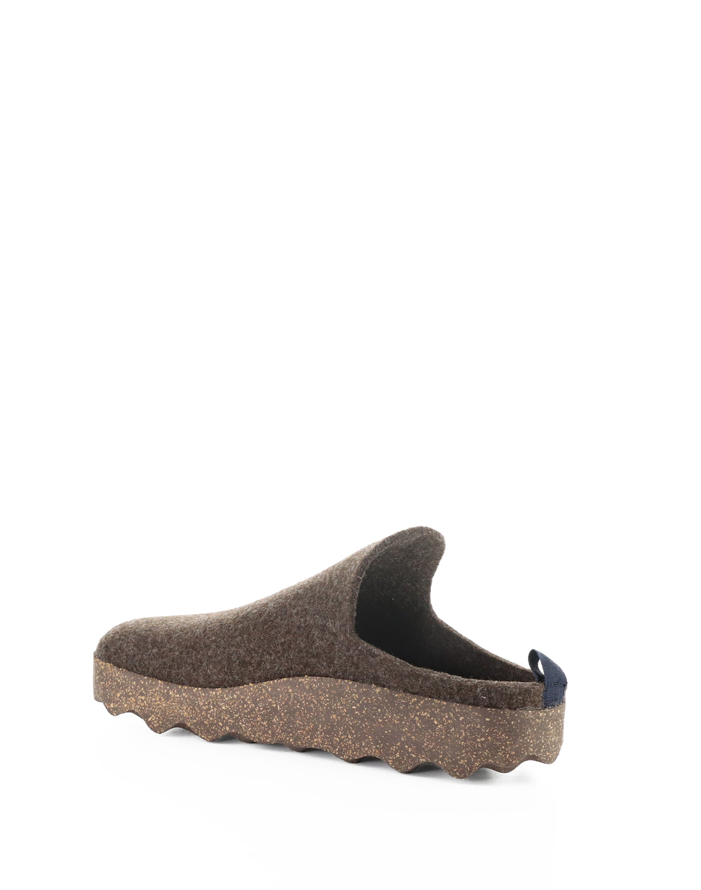 COME023ASP 097 DK BROWN TWEED/FELT