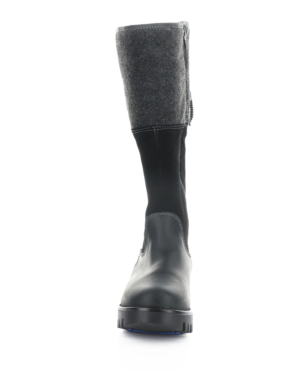 GOOSE PRIMA BLACK/BLACK SADDLE/SUEDE/TWEED