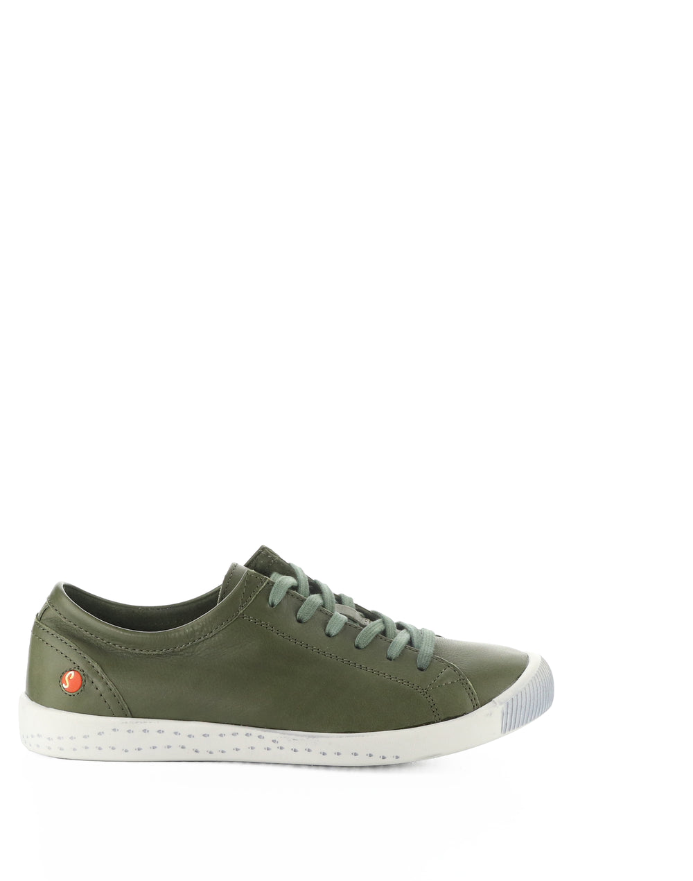 ISLA154SOF 645 ARMY GREEN WASHED LEATHER