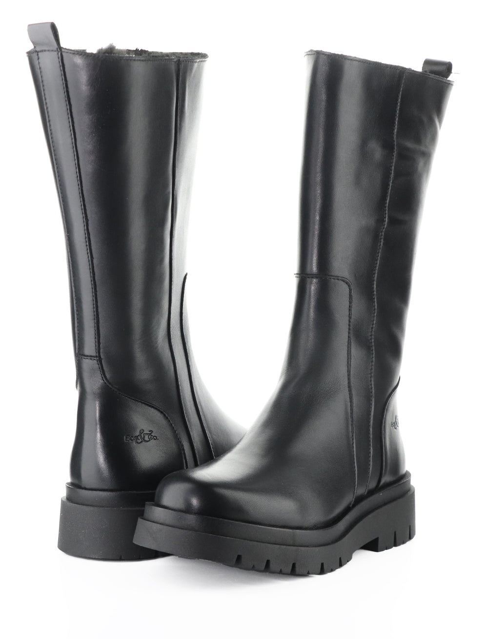 MARIE BLACK FEEL/MURTA FAUX FUR