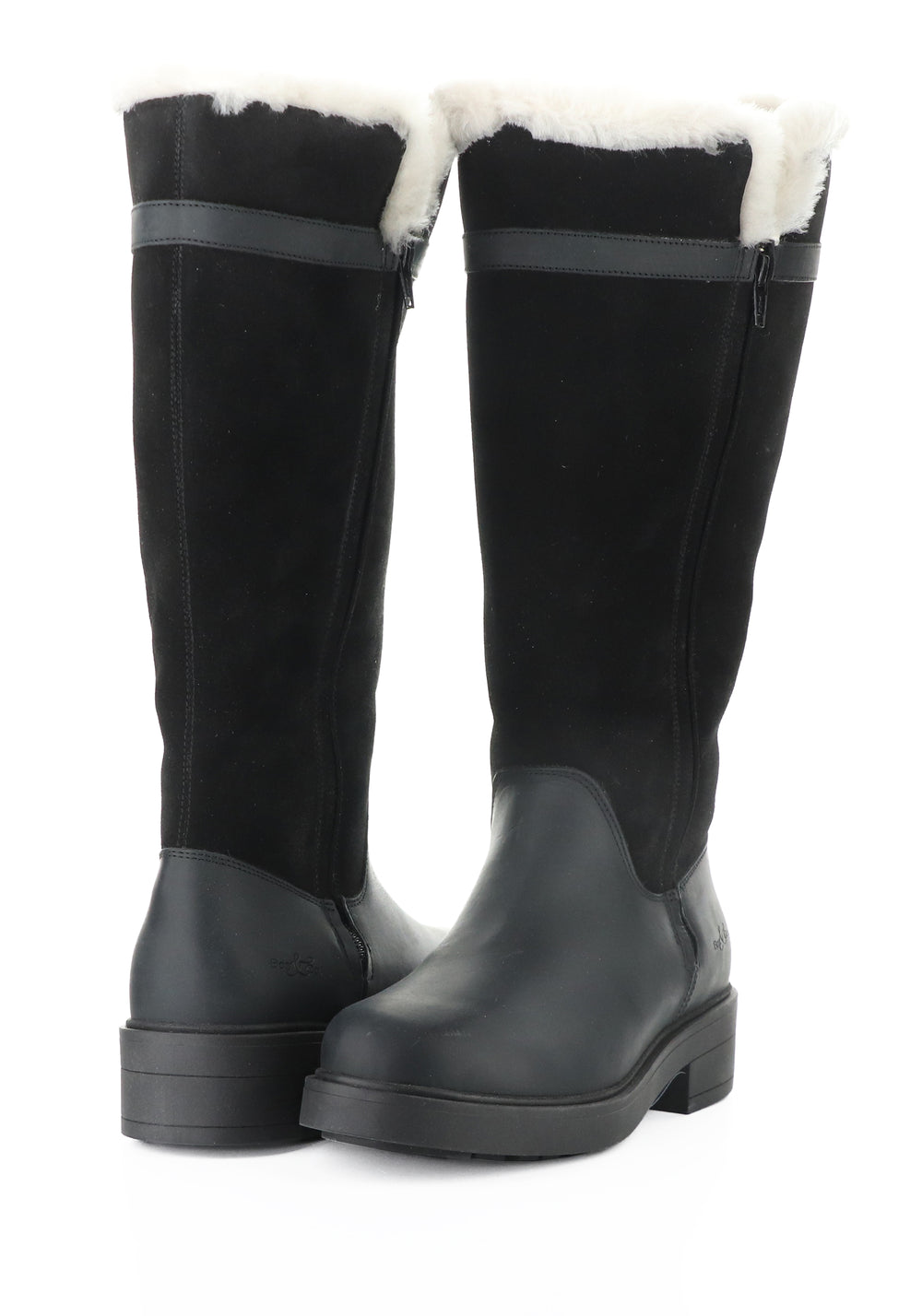 NEVA BLACK SADDLE/SUEDE
