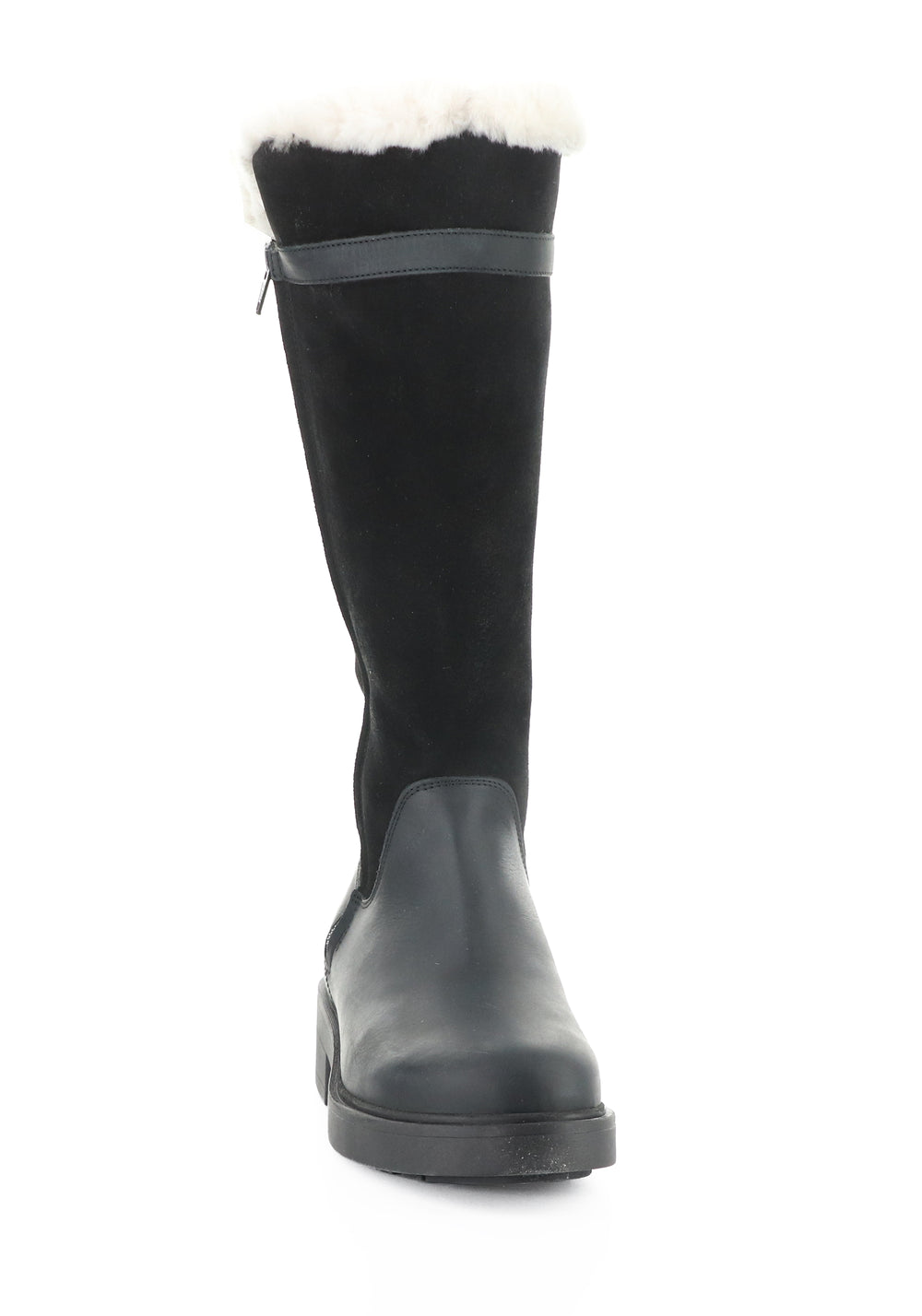NEVA BLACK SADDLE/SUEDE
