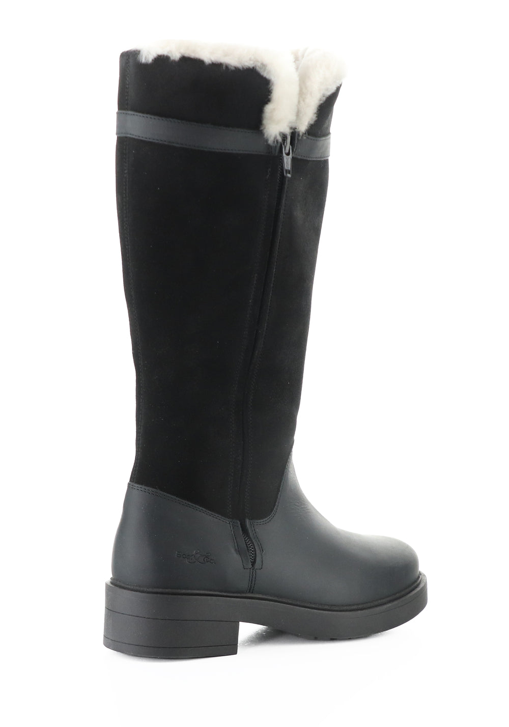 NEVA BLACK SADDLE/SUEDE