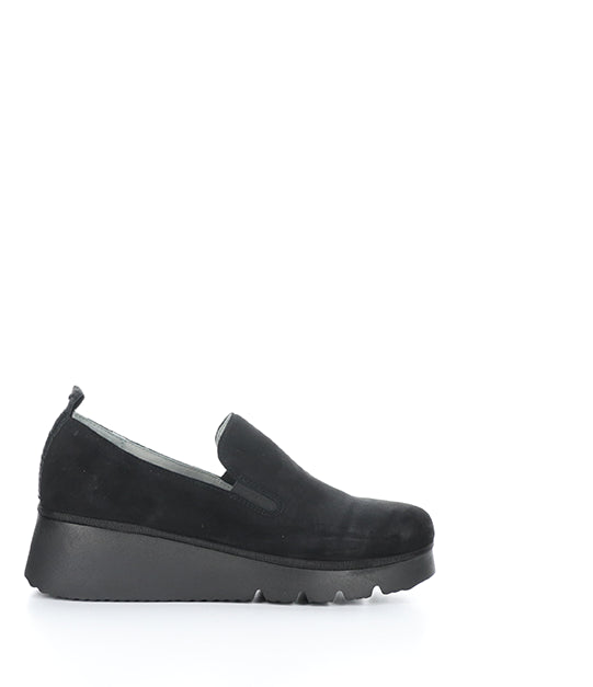 Pece406Fly 005 Black Kid Suede