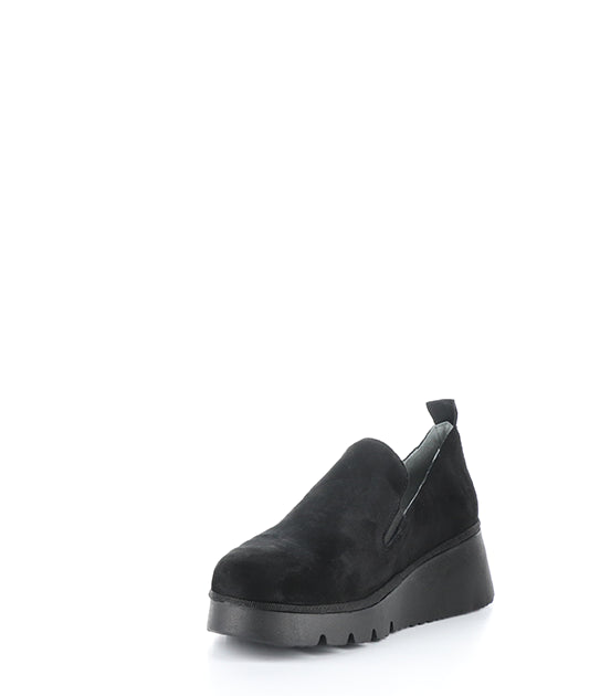 Pece406Fly 005 Black Kid Suede