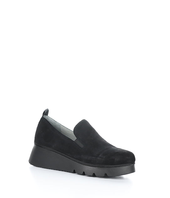 Pece406Fly 005 Black Kid Suede