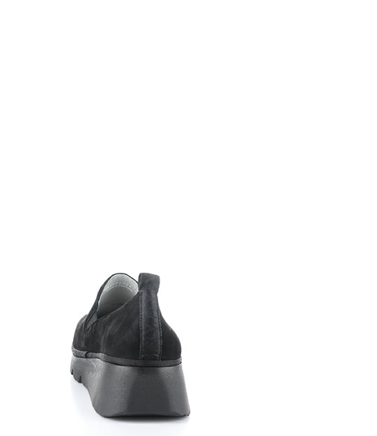 Pece406Fly 005 Black Kid Suede